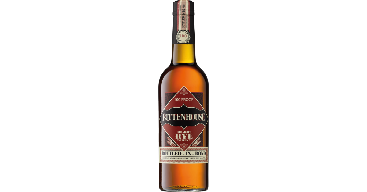 Rittenhouse 100 Proof Straight Rye Whisky