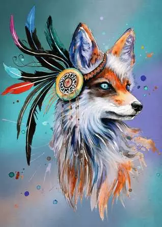 Puzzle 1000 Teile - Spirit Fuchs