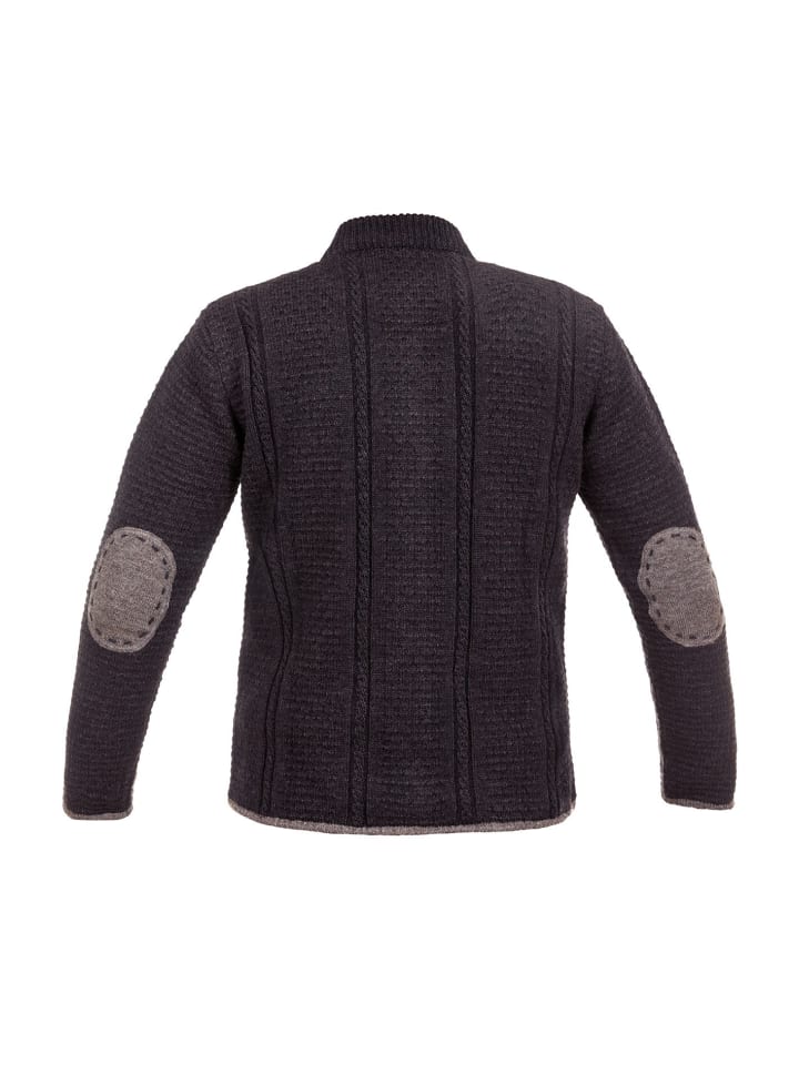Edelnice Edelnice Trachten Strickjacke Helmut dunkelgrau in dunkelgrau günstig kaufen 54