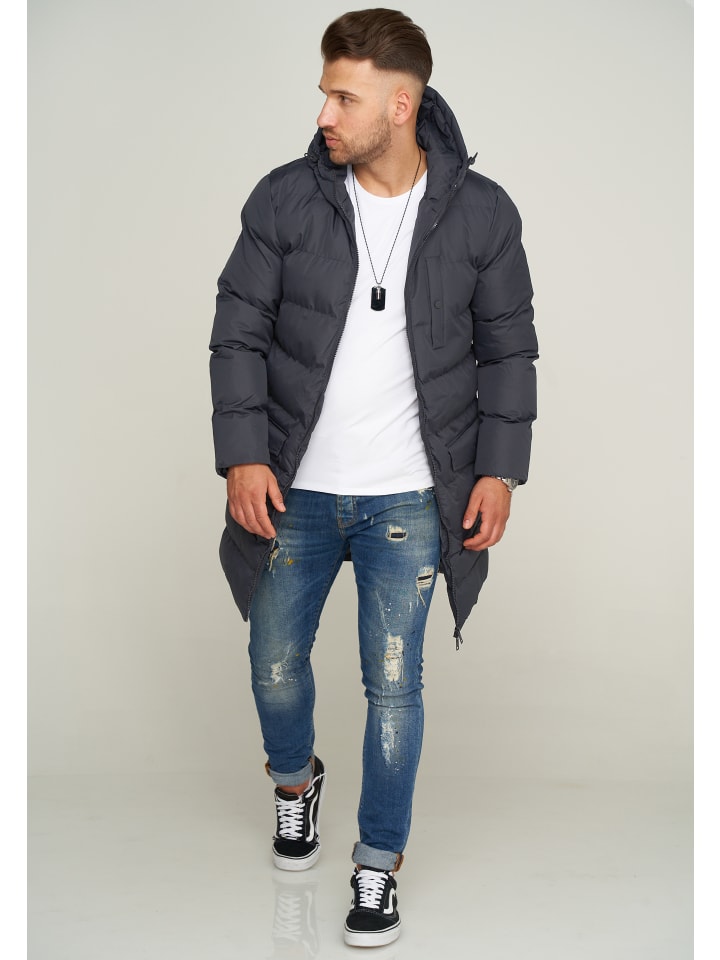 SOULSTAR Parka - S2ROROS Steppmantel Steppjacke in Grey günstig kaufen