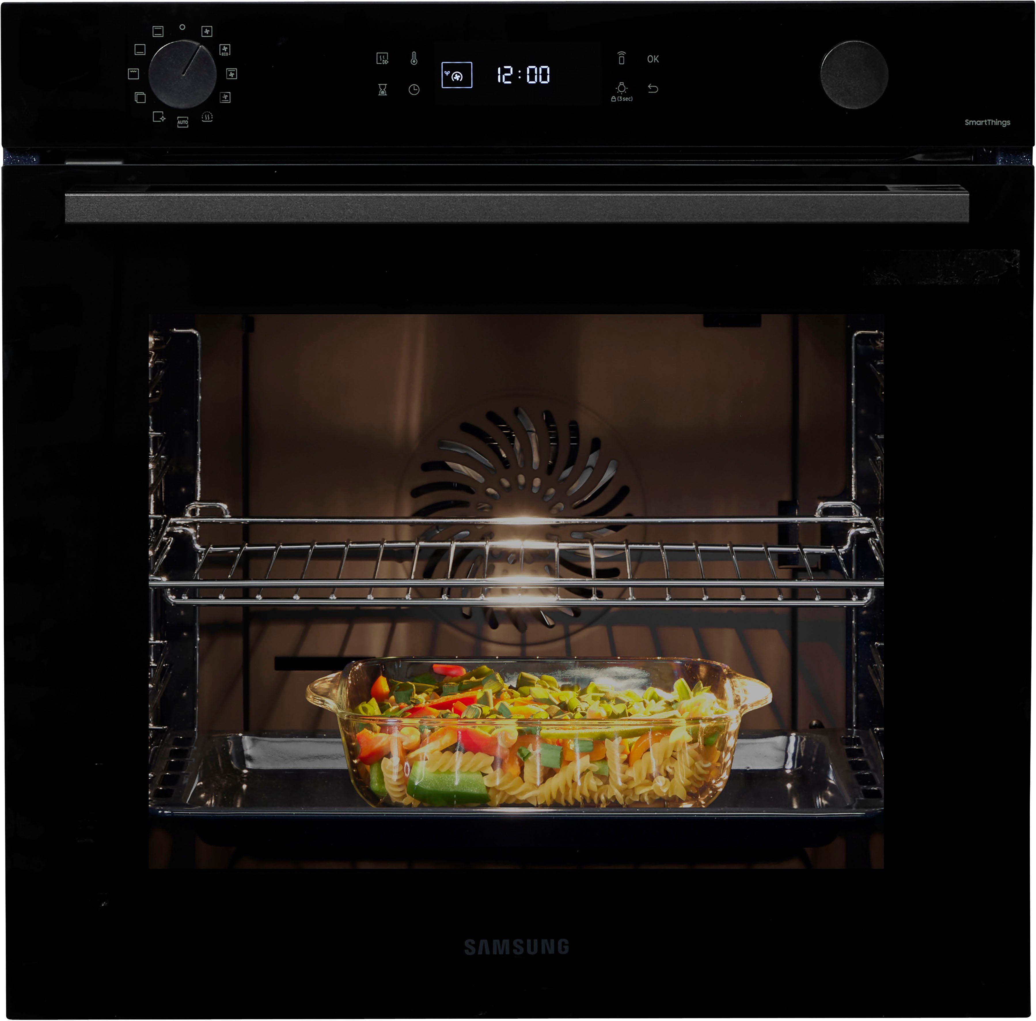 Samsung Einbaubackofen NV7400B NV7B41207DK, katalytische Reinigung