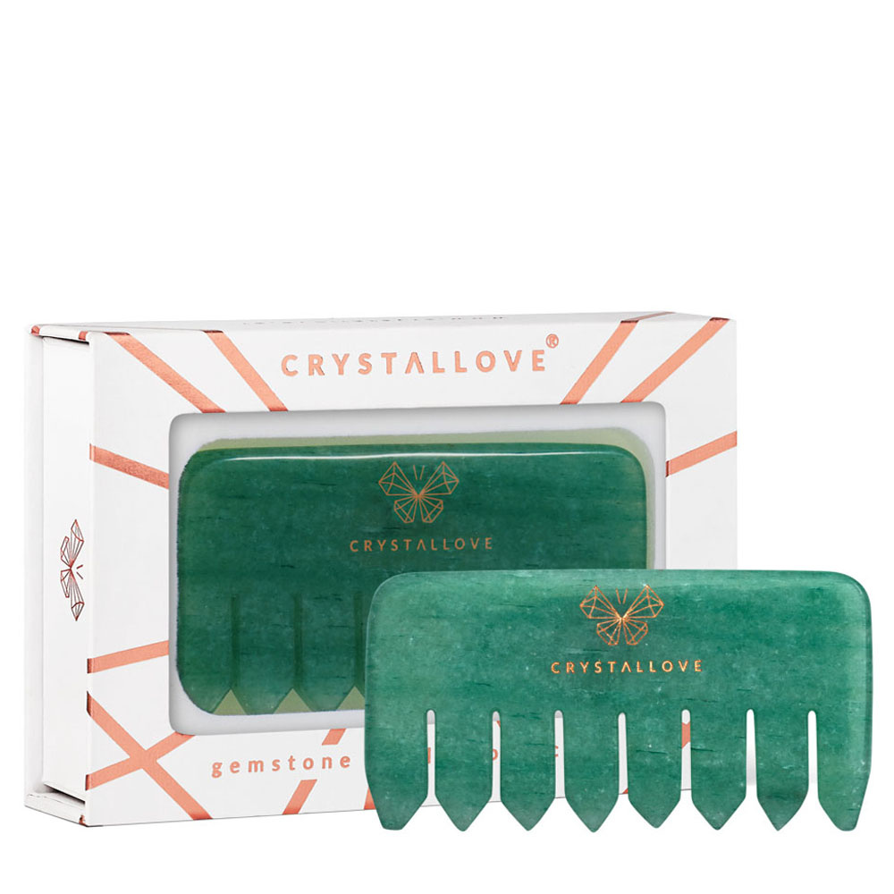 crystallove CRYSTALLOVE Aventurine comb