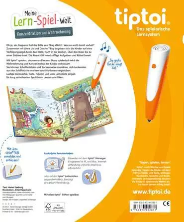 tiptoi® Meine Lern-Spiel-Welt: Konzentration und Wahrnehmung