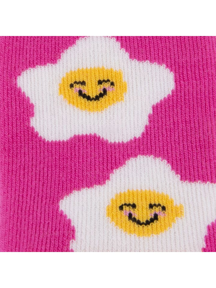 ewers 2er-Set Stoppersocken ABS 2er Pack Küken/Spiegeleier in mandarine-pink günstig kaufen