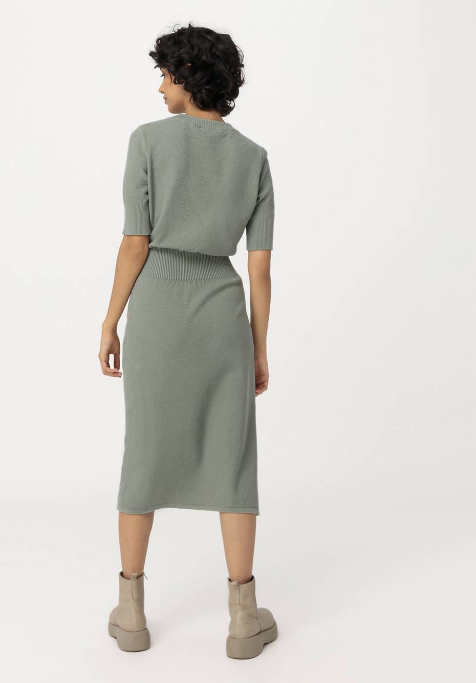 Strickkleid aus reiner Bio-Baumwolle