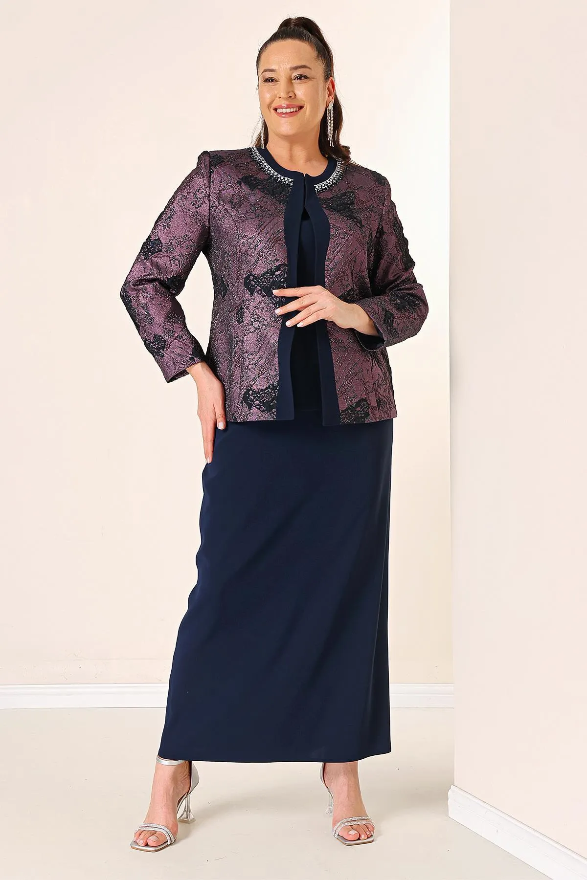By Saygı  Zweiteiler - Dunkelblau - Regular Fit