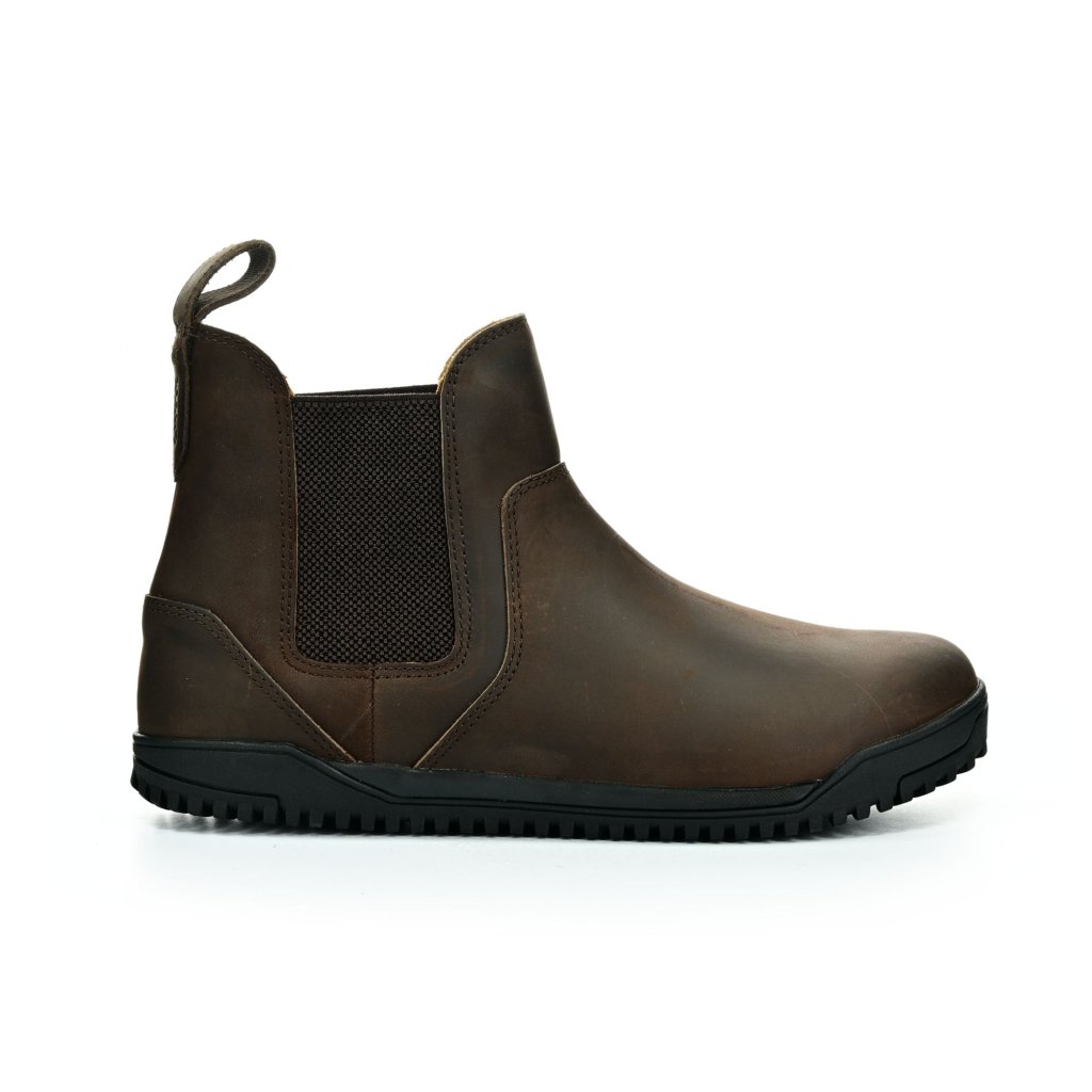 Xero Shoes Ridgeway Chelsea Dark Brown M Chelsea Barfußschuhe