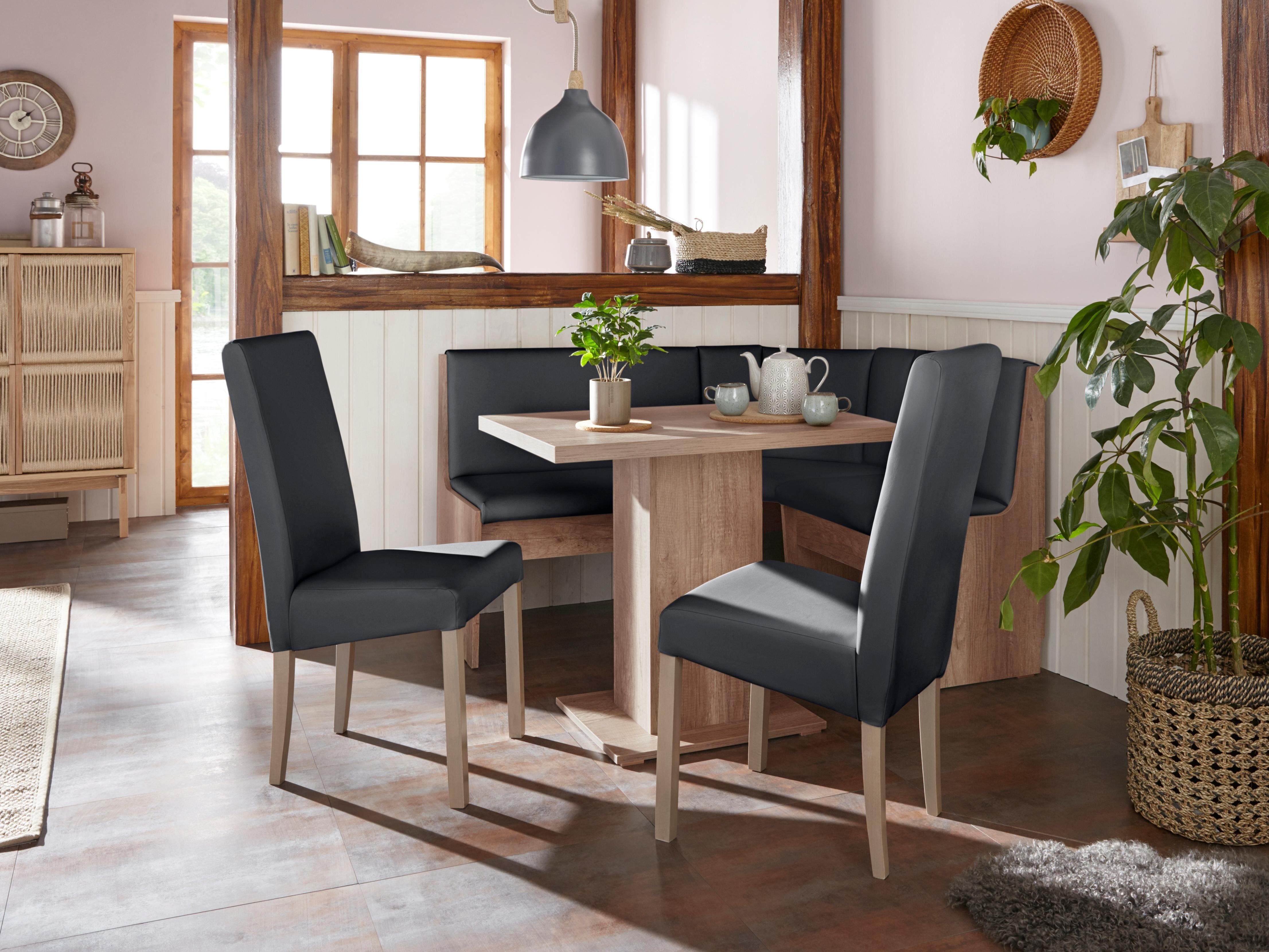 INOSIGN Eckbankgruppe Hamburg K, (Set, 4-tlg), (4-teilig)