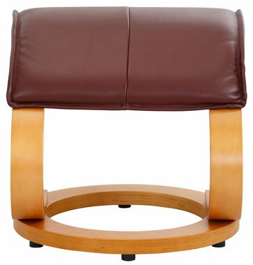 Home affaire Relaxsessel Paris (Set, 2-St., bestehend aus Sessel und Hocker), mit passendem Hocker
