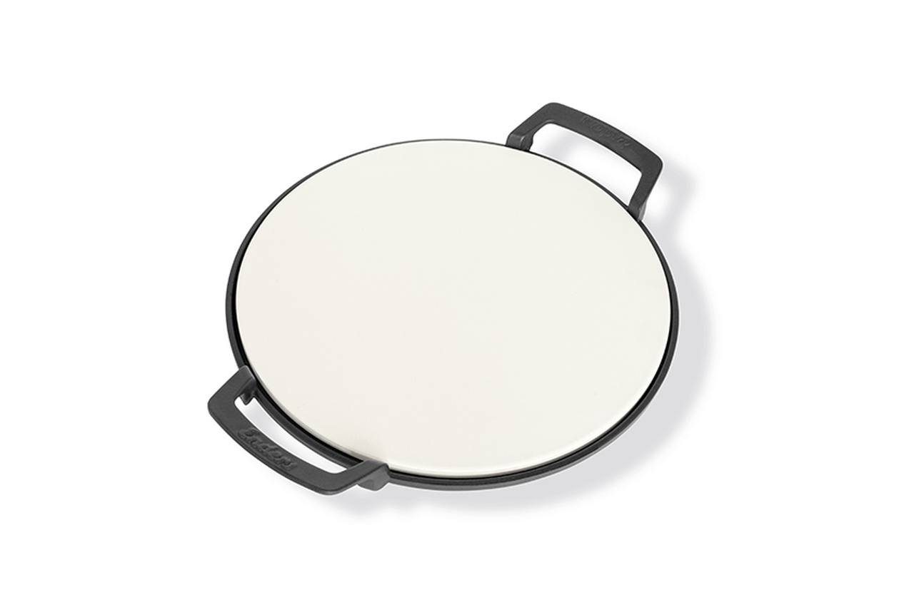 Enders® Pizzastein, Keramik, Switch Grid Pizzastein Ø 31,5 cm - Für bequemes Zubereiten einer knusprigen Pizza oder süßen Gebäcks