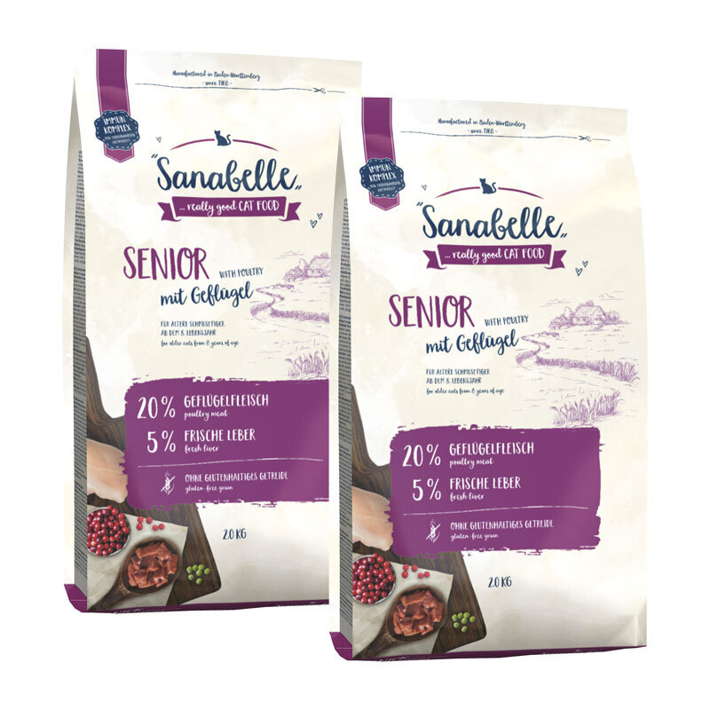 Sanabelle Trockenfutter Sanabelle Senior 2x2 kg