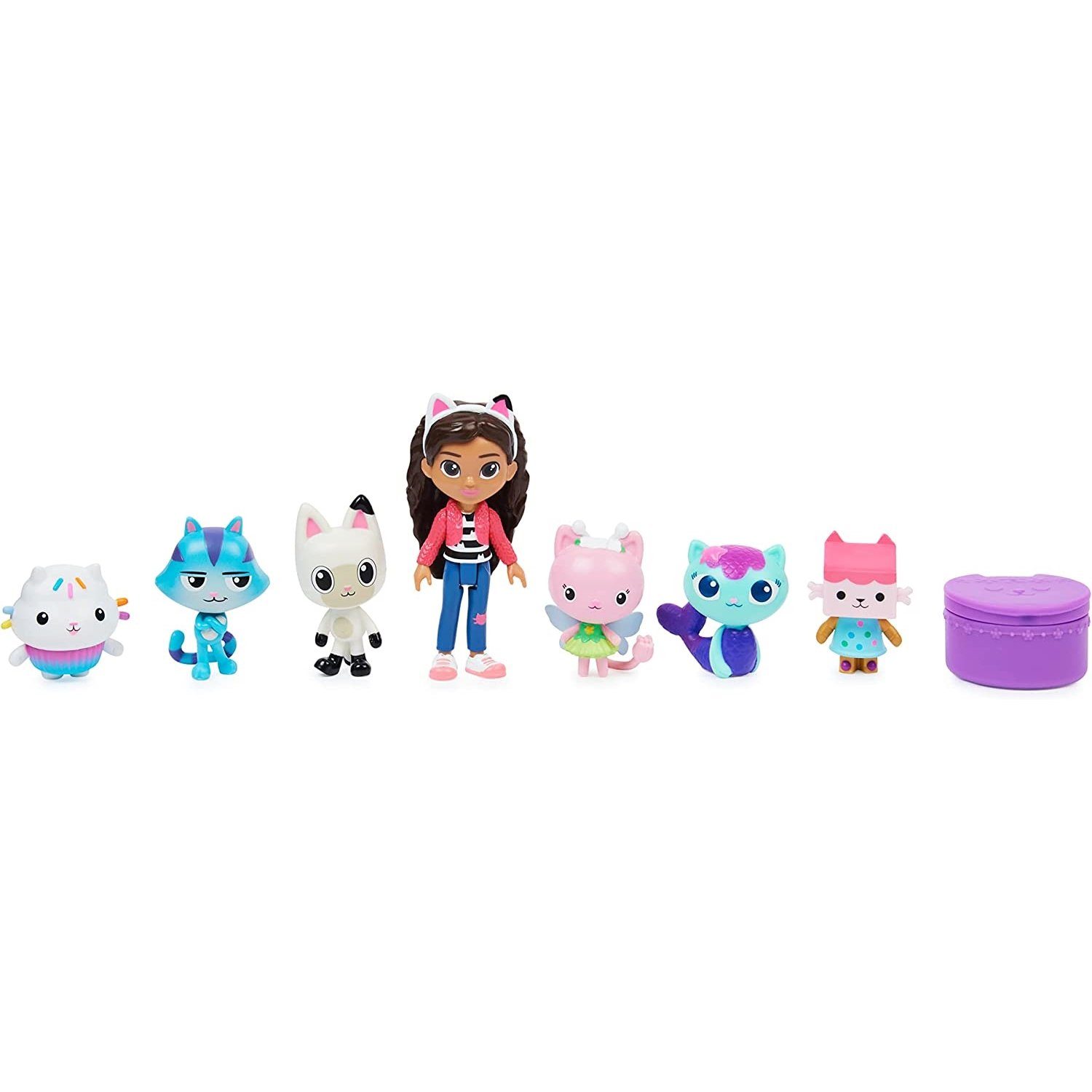 Spin Master Spielfigur 6060414 6060440 Gabby's Dollhouse 2er Set Purrfektes Puppenhaus
