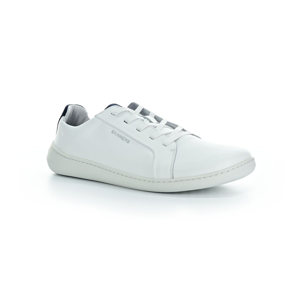 Skinners Moonwalker Leather Blue/White Barfußsneakers