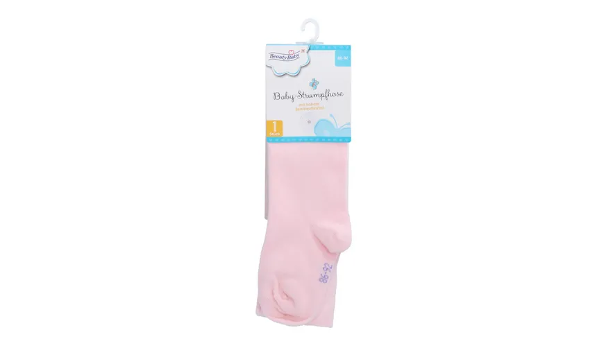 Beauty Baby Strumpfhose Uni Rosa rosa