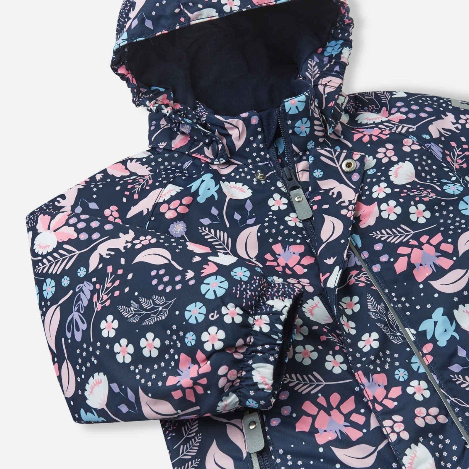 reima Schneeoverall Reima Puhuri Navy Rose Schneeanzug Overall Winteranzug Kinder Overall