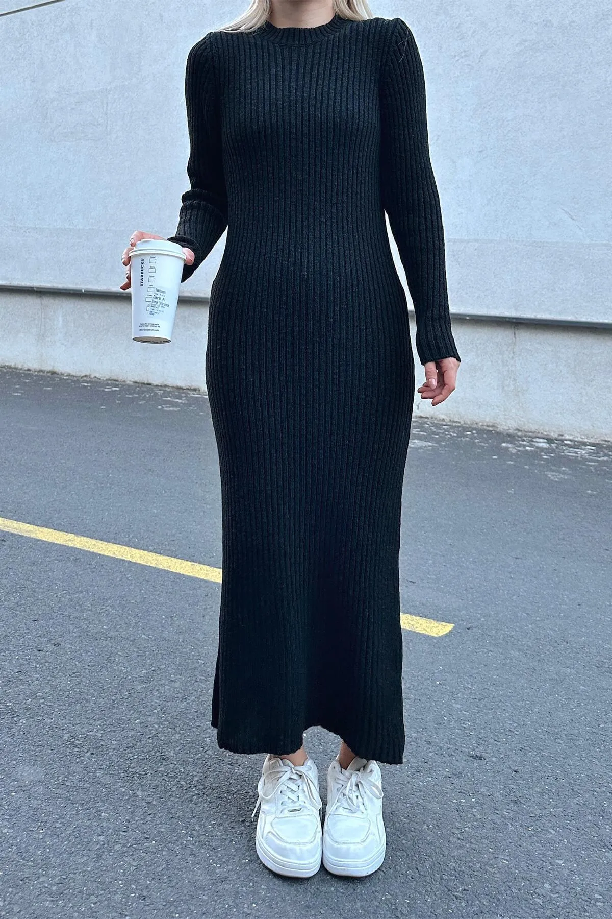 Swist  Kleid - Schwarz - Basic