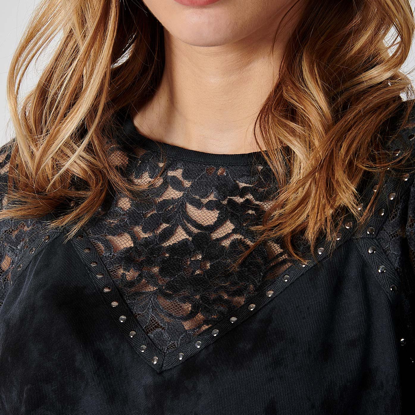 FADOL  T-shirt noir femme