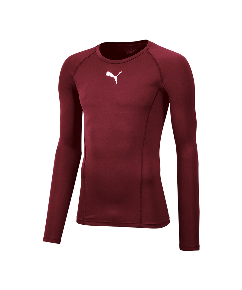 PUMA LIGA Baselayer Longsleeve Rot F09
