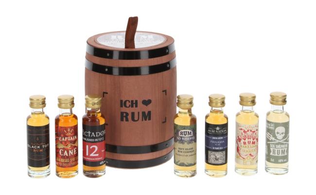 Rum-Tasting-Fass Sortiment 0,14 l·40,8 % vol