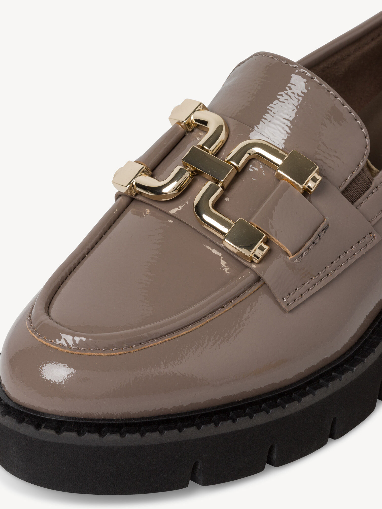 Slipper en cuir - marron