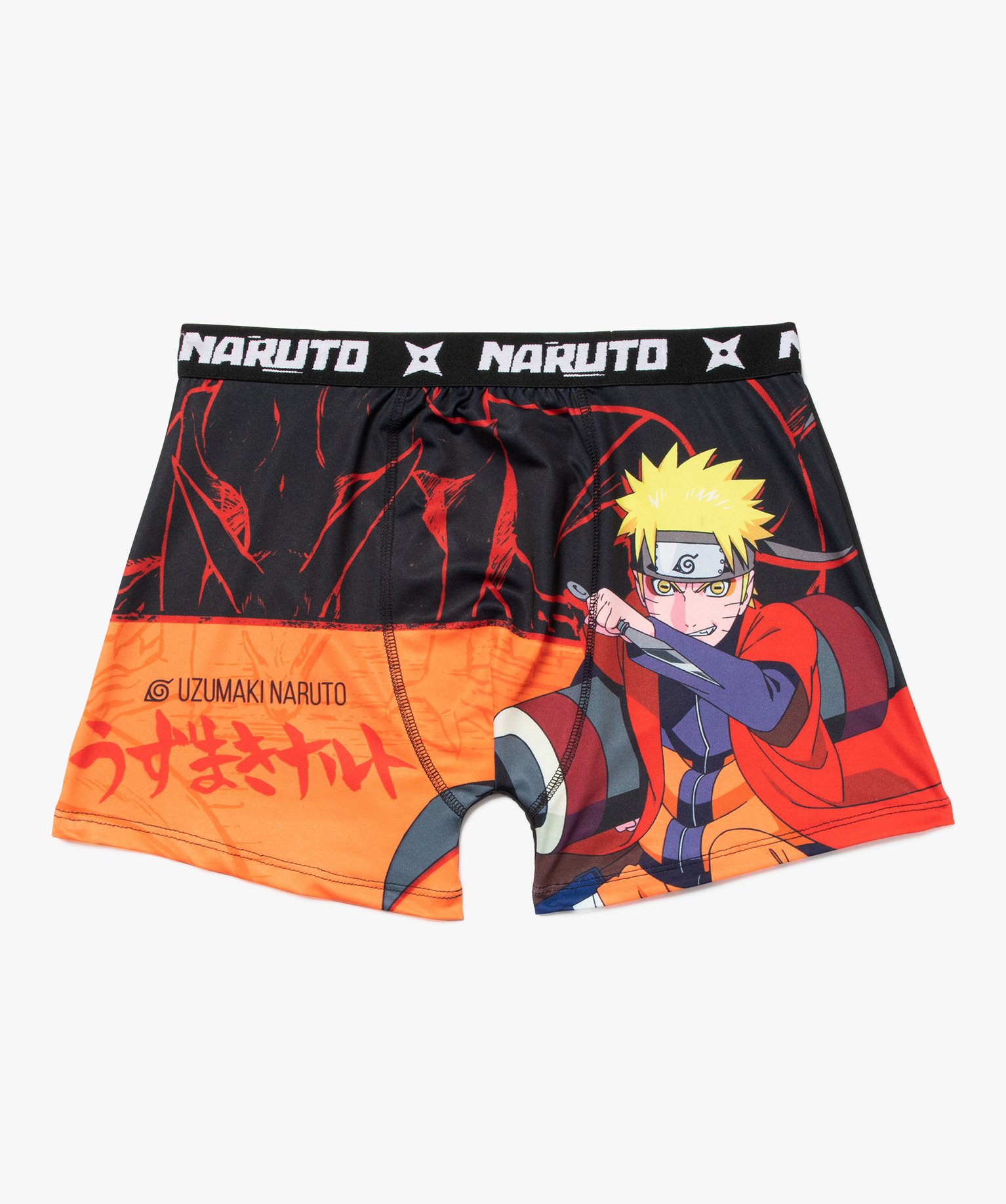 Boxer Naruto en microfibre pour homme - Freegun imprime | GEMO