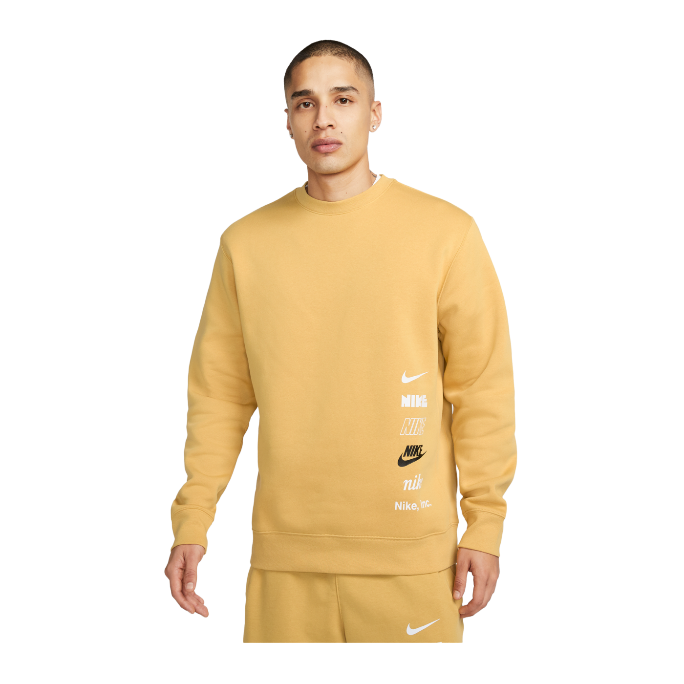 Nike Club Fleece Brushed Back Crew Sweatshirt F725