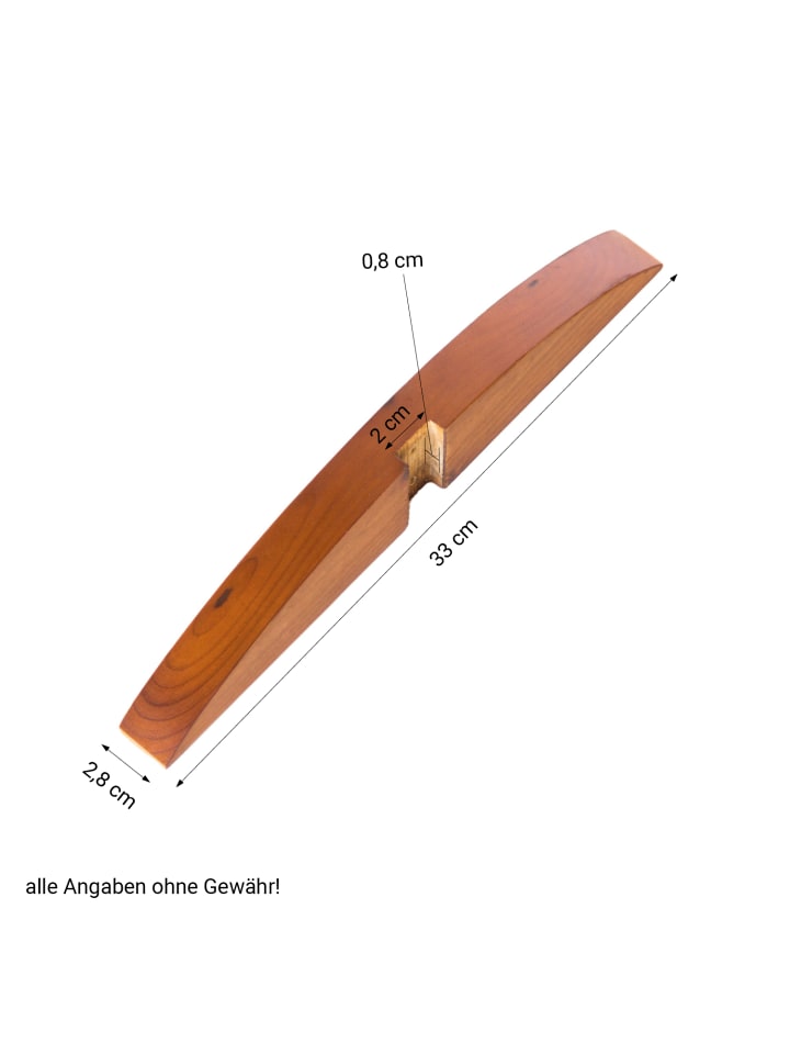 Homestyle4u Raumteiler Standfuß in Braun günstig kaufen onesize