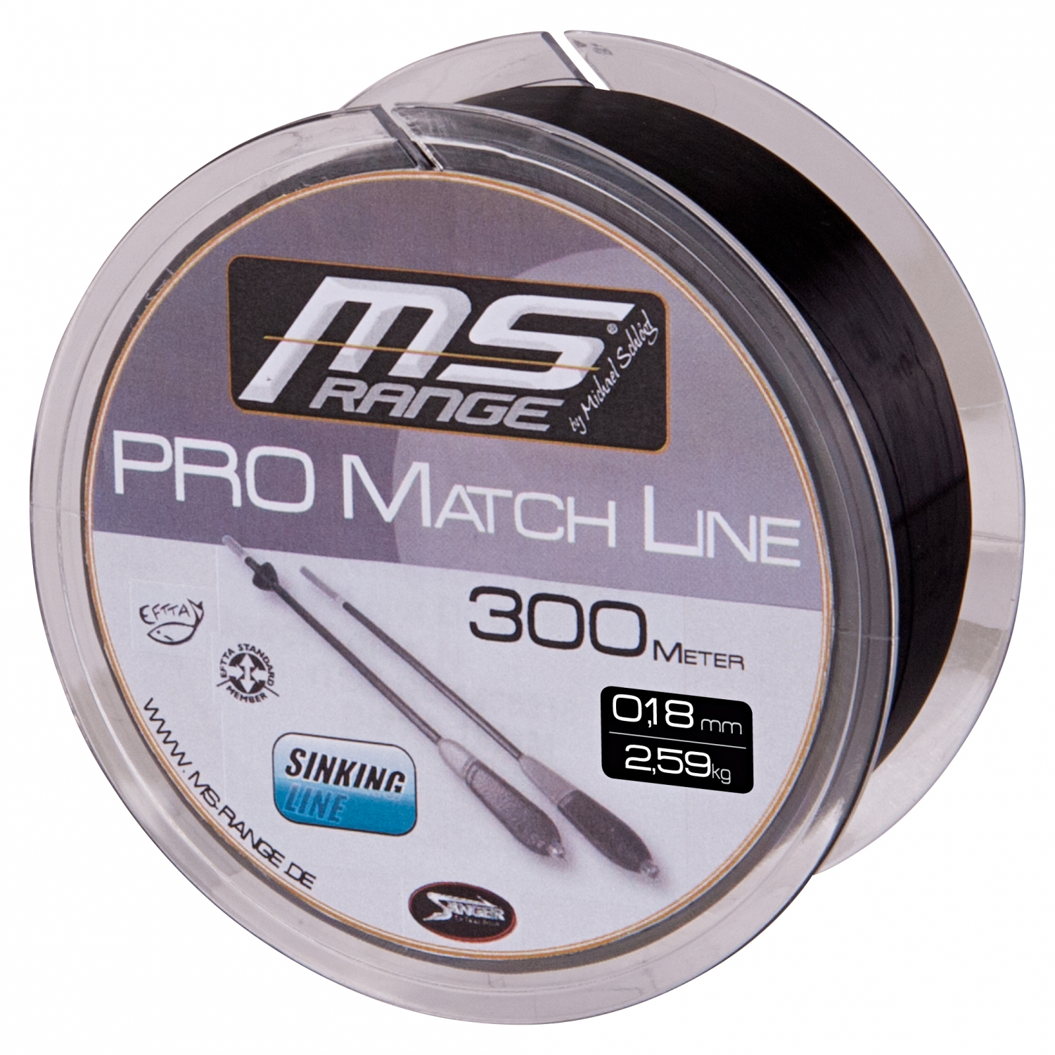 MS Range Angelschnur Pro Match Line