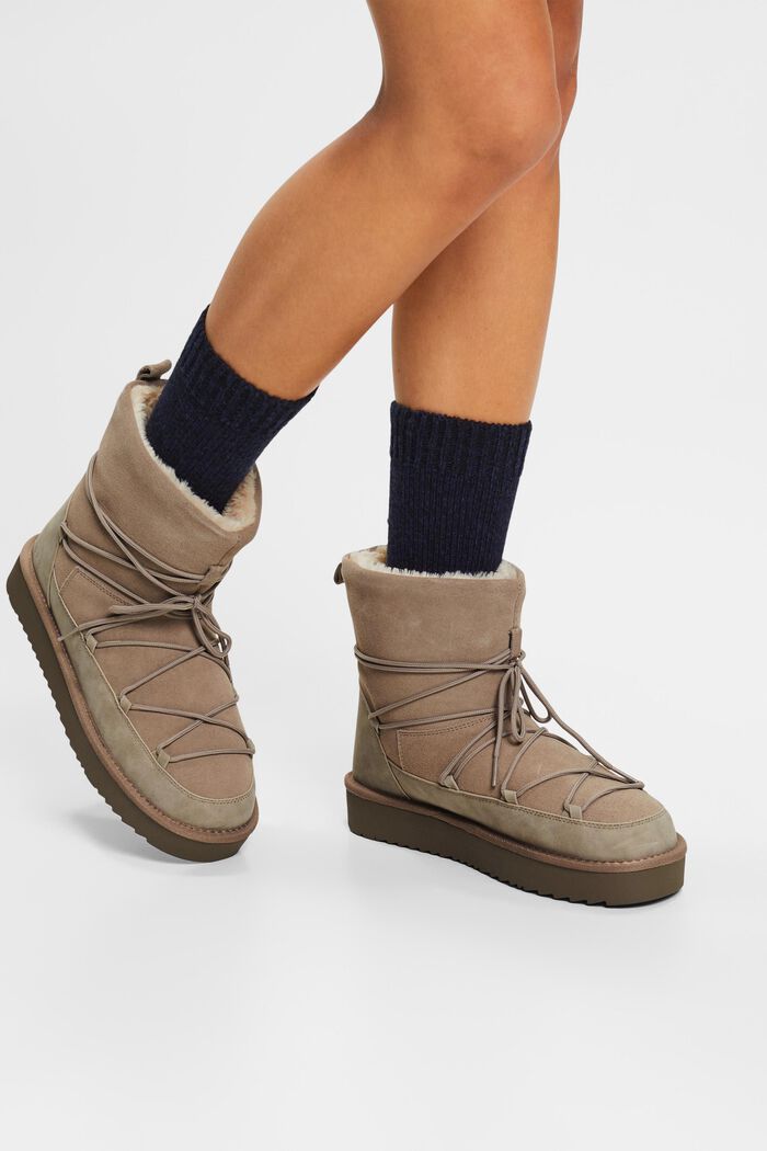 Rauleder-Schnürboots