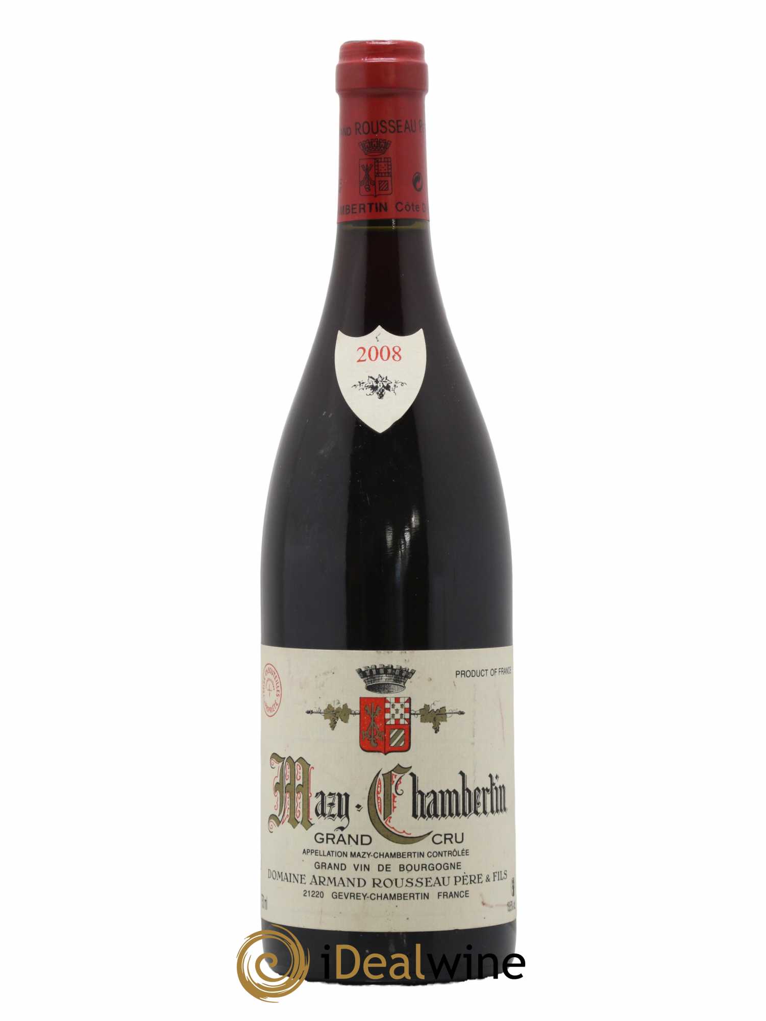 Mazis-Chambertin Grand Cru Armand Rousseau (Domaine)  2008 - Lot de 1 Bouteille