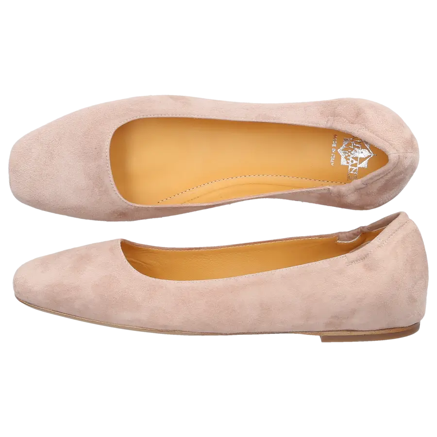 Truman's - Ballerinas 9709 Veloursleder - beige