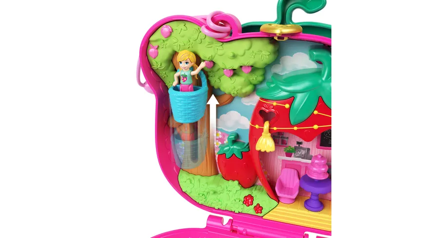 Polly Pocket Straw-Beary Patch