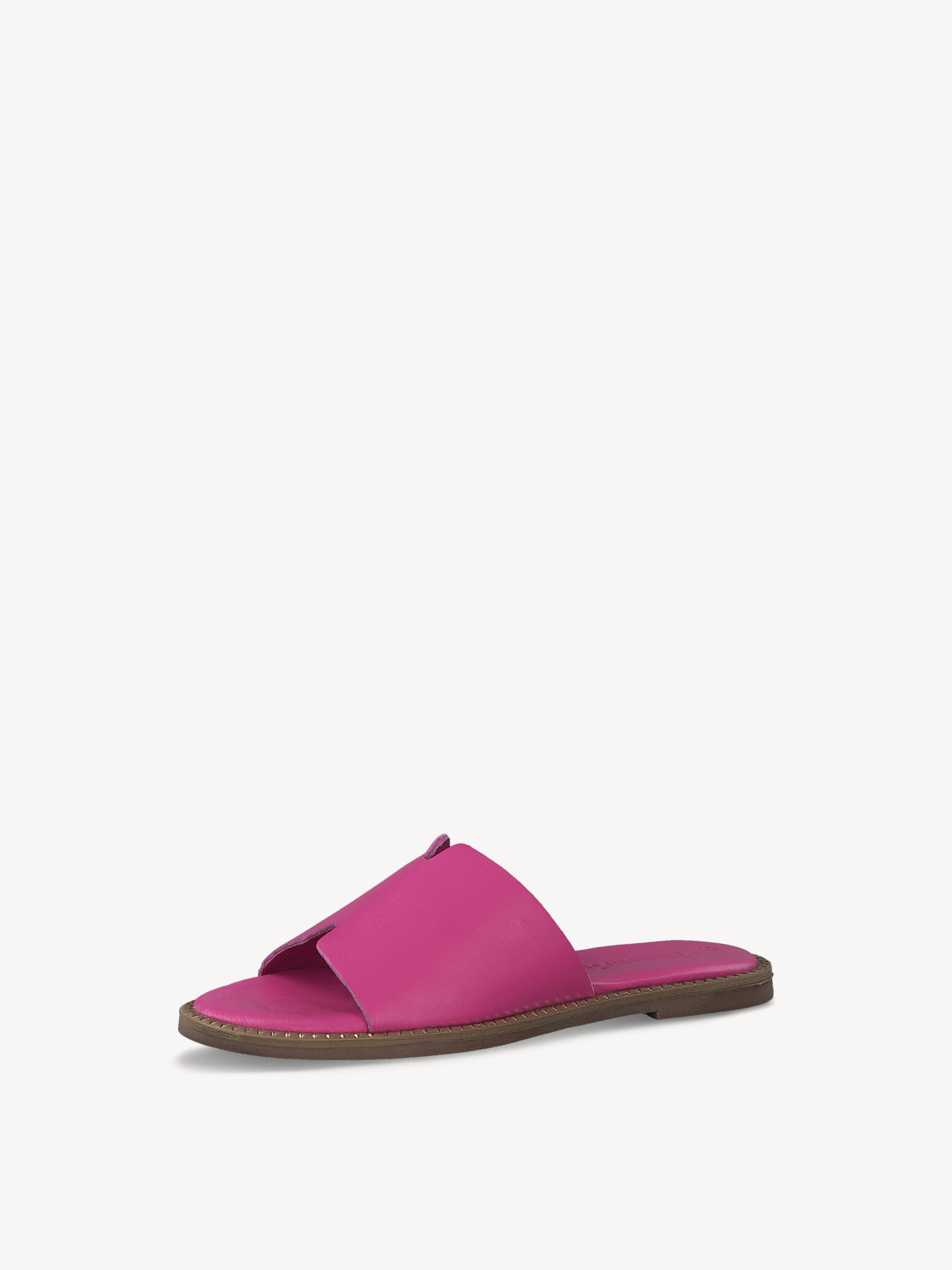 Mule en cuir