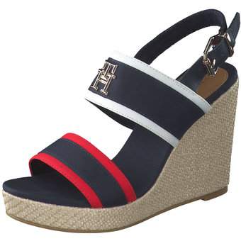 Tommy Hilfiger RWB Feminine Wedge in blau