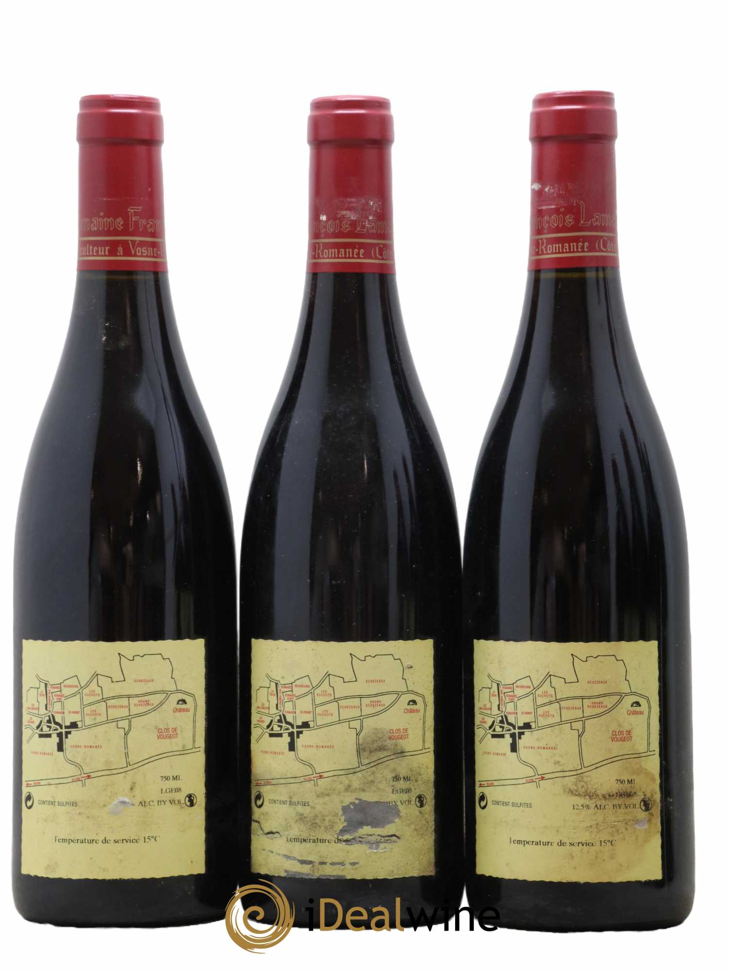 Grands-Echezeaux Grand Cru Lamarche (Domaine)  2008 - Lot de 12 Bouteilles