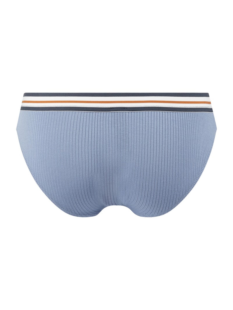 Rioslip mit Stretch-Anteil in rauchblau