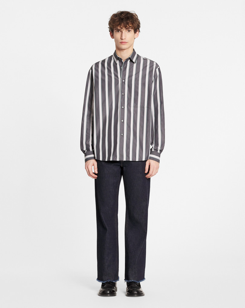 CHEMISE OVERSIZE RAYÉE