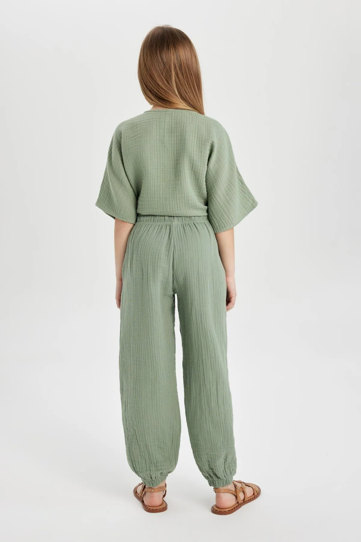 DeFacto  Hose aus Fallschirmbaumwolle für Mädchen B5044A824SM