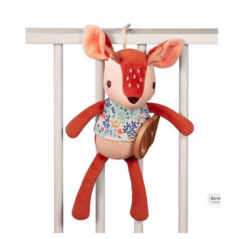Peluche musical Stella le faon
