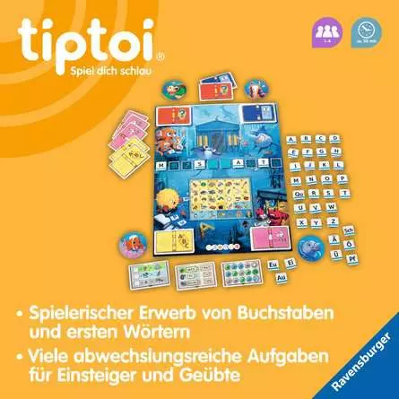 tiptoi® Tief im Wörter-Meer - Lernspiel ab 5 Jahren