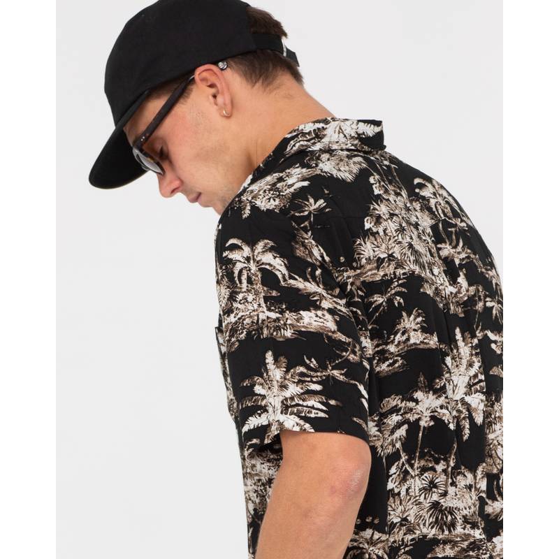 RUSTY PALM READER SHORT SLEEVE SHIRT Kurzarmhemd Herren