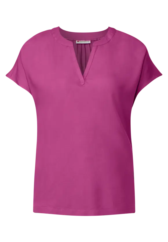 Street One Blusenshirt in Unifarbe