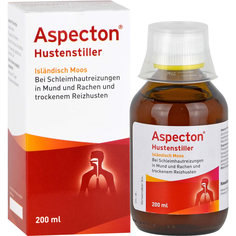 Hustenstiller Isländisch Moos Saft
