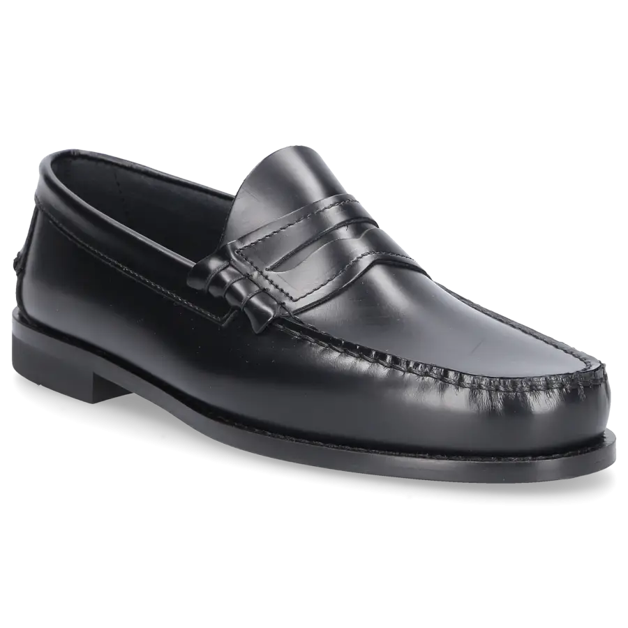 EN AVANT - Loafer 214 BASS Kalbsleder - schwarz