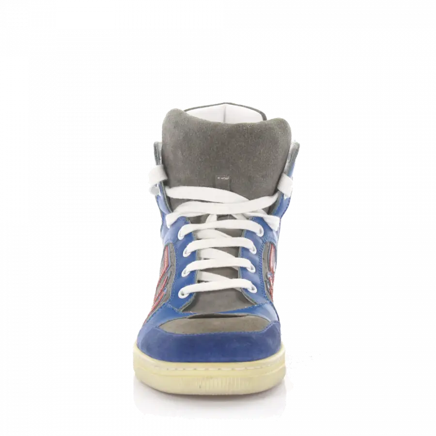 Dsquared2 - Sneaker high SN105 Kalbsleder - blau