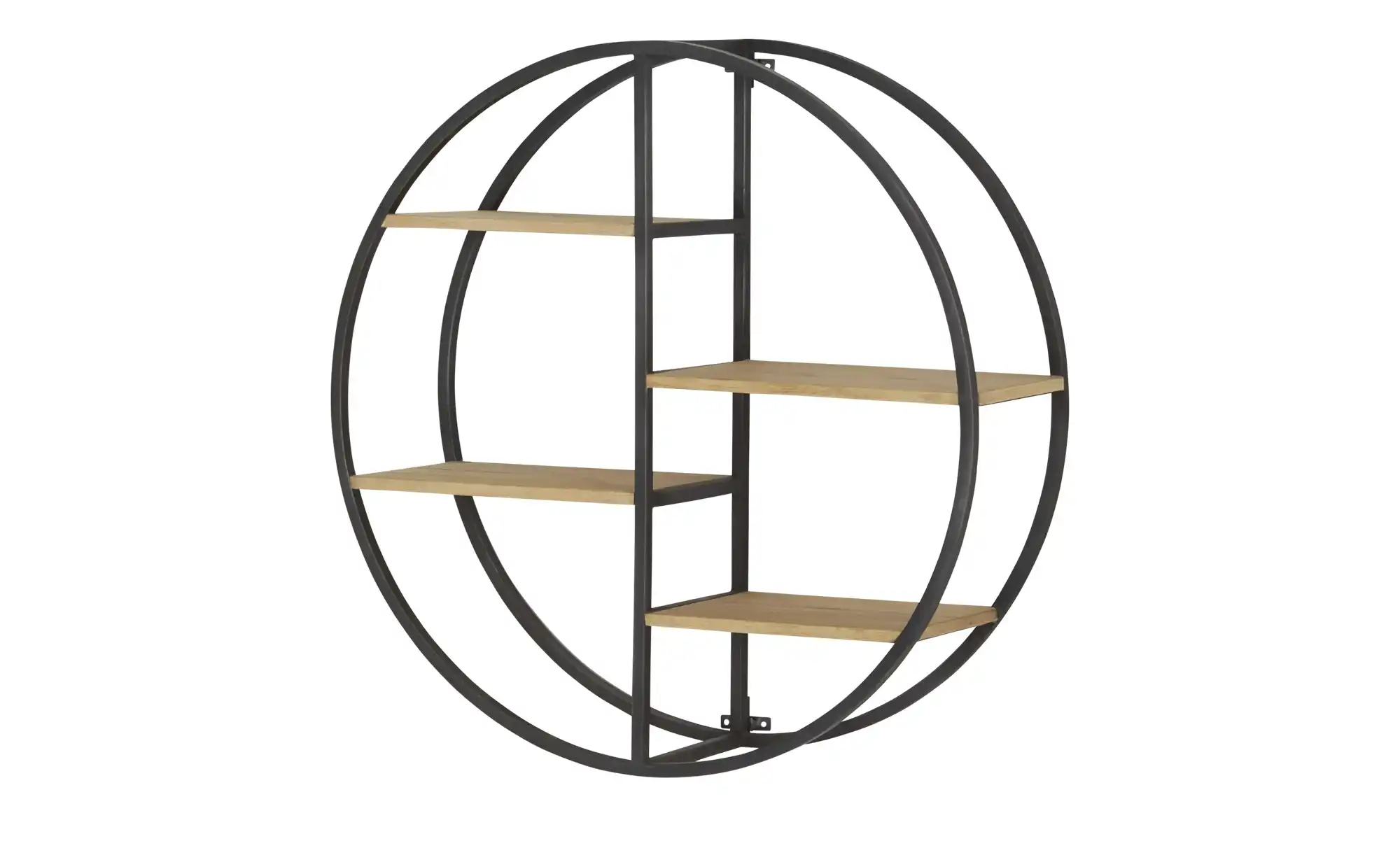 Gray & Jones Wandregal  rund Black Coast One