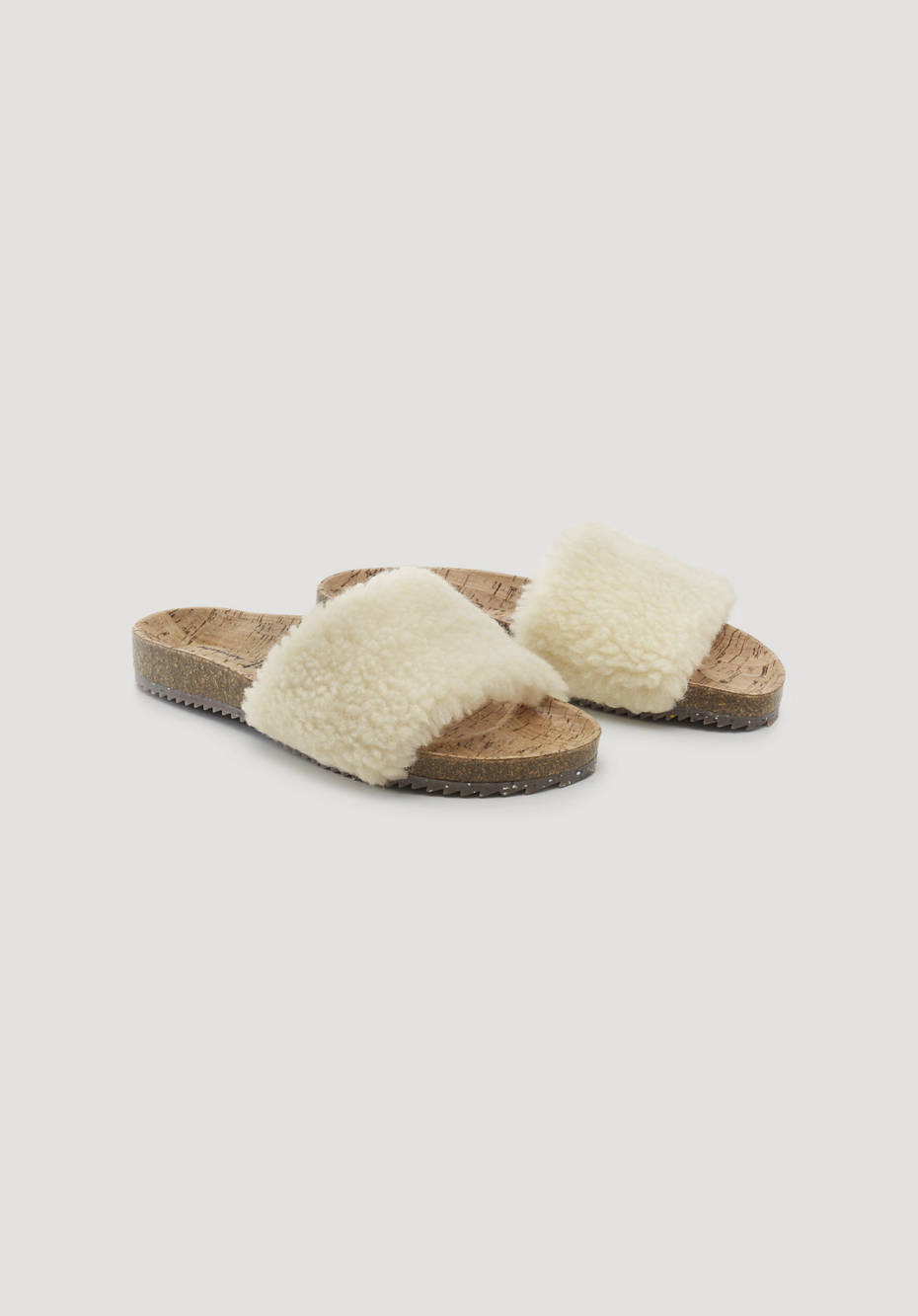 Teddyplüsch-Pantolette BetterRecycling