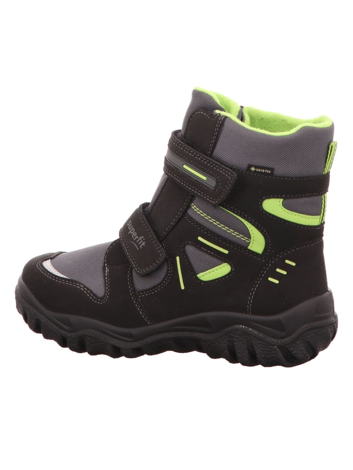 superfit Winterstiefeletten HUSKY in schwarz/grün günstig kaufen 35