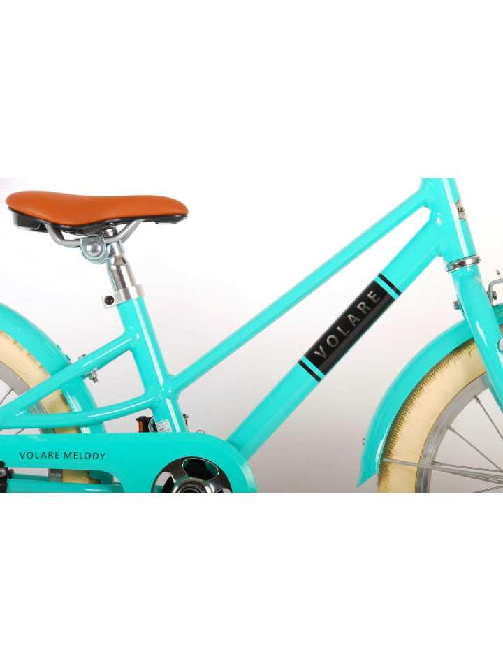 Volare Kinderfahrrad Melody Fahrrad für Mädchen 16 Zoll Kinderrad in Türkis 4 Jahre günstig kaufen onesize