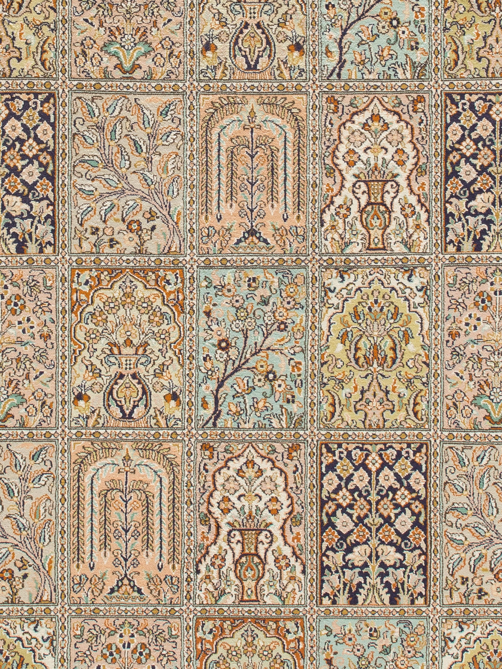 Kaschmir Seide 18/18 ca. 243 x 304 cm, Unikat / Einzelstück